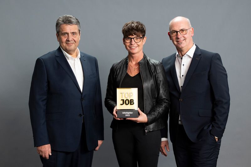 Auszeichnung für markilux als TOP JOB Arbeitgeber 2022
