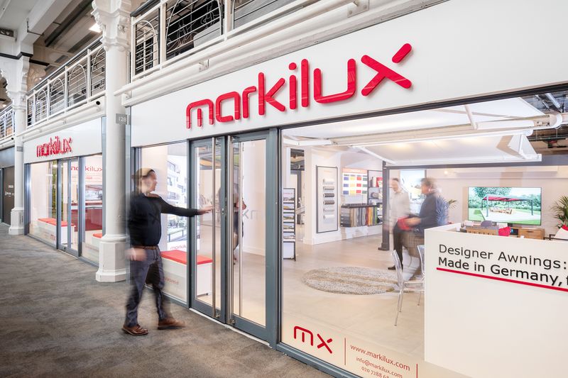 markilux showroom entrance area