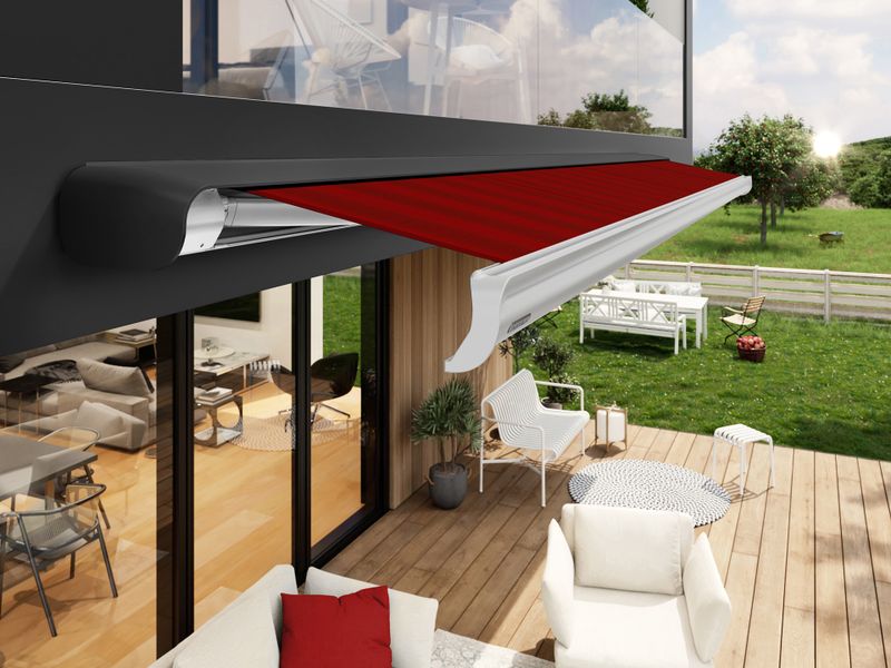 markilux MX-2 colour avec coffre semi-ouvert Combi 02b